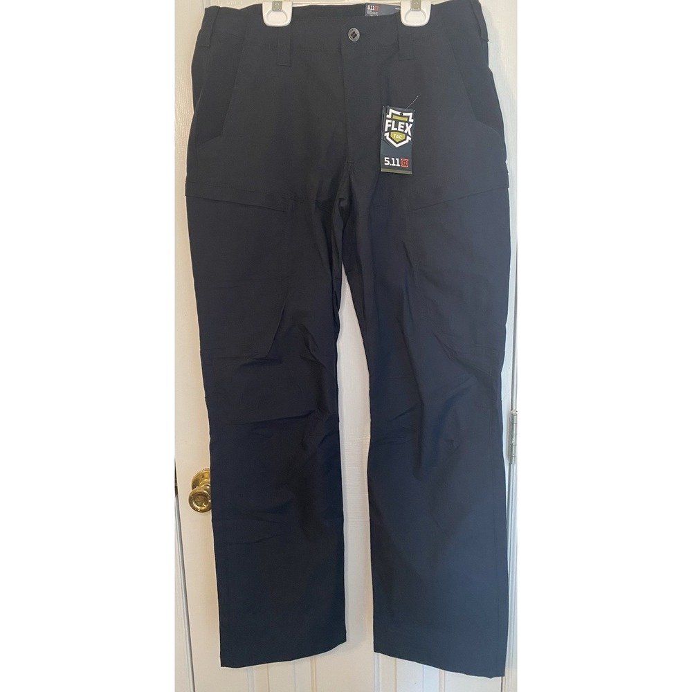 5.11 Tactical Men's Apex Flex-Tac Cargo Pants Navy Blue 34x32 *NWT*